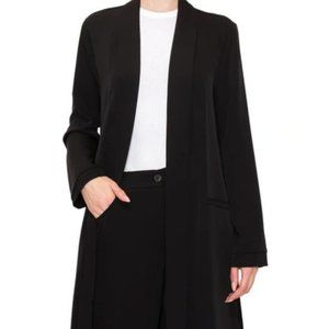 NWT MELLODAY Open Front Duster Sweater S